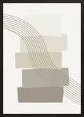 Poster in black frame