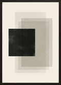 Poster in black frame