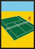 Poster in black frame