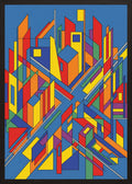 Poster in oak frame