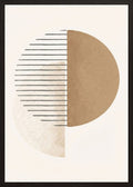 Poster in oak frame