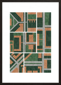 Poster in oak frame
