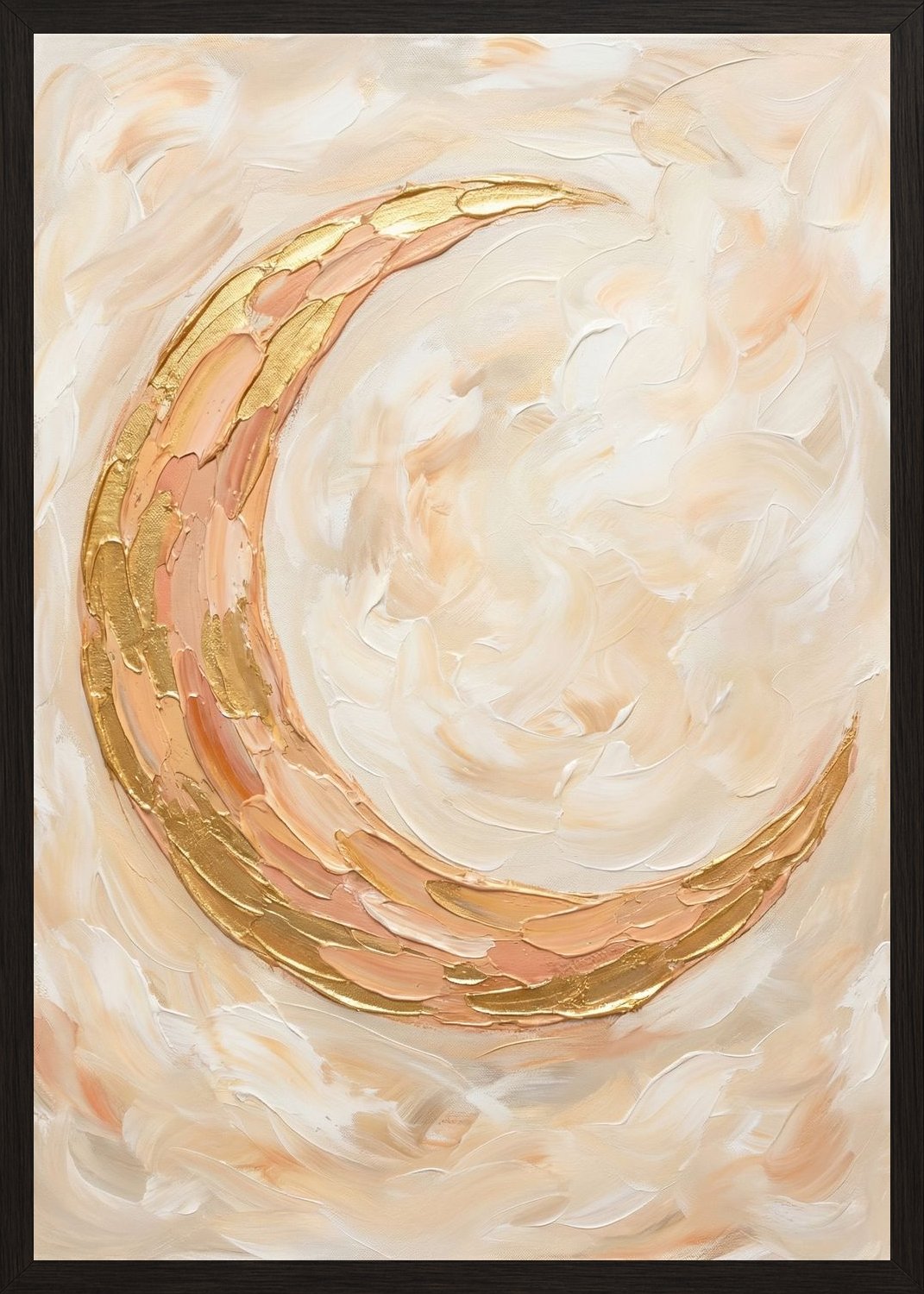 Poster in black frame