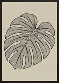 Poster in black frame