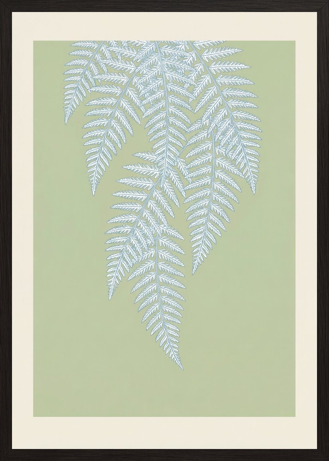 Poster in black frame