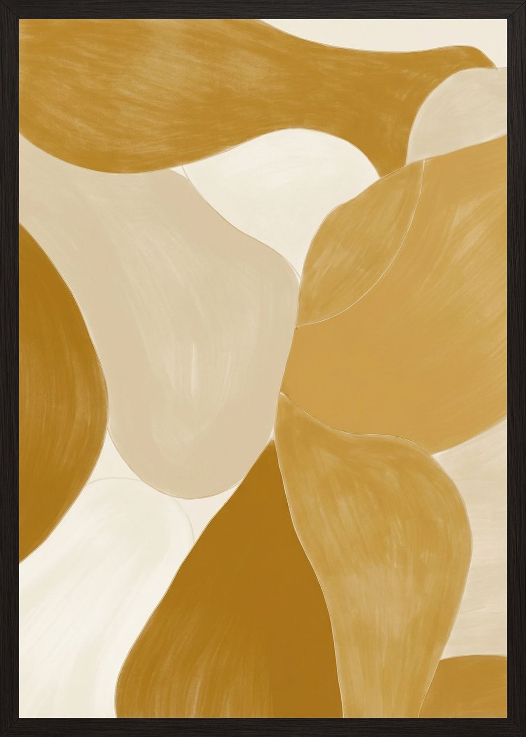 Poster in oak frame