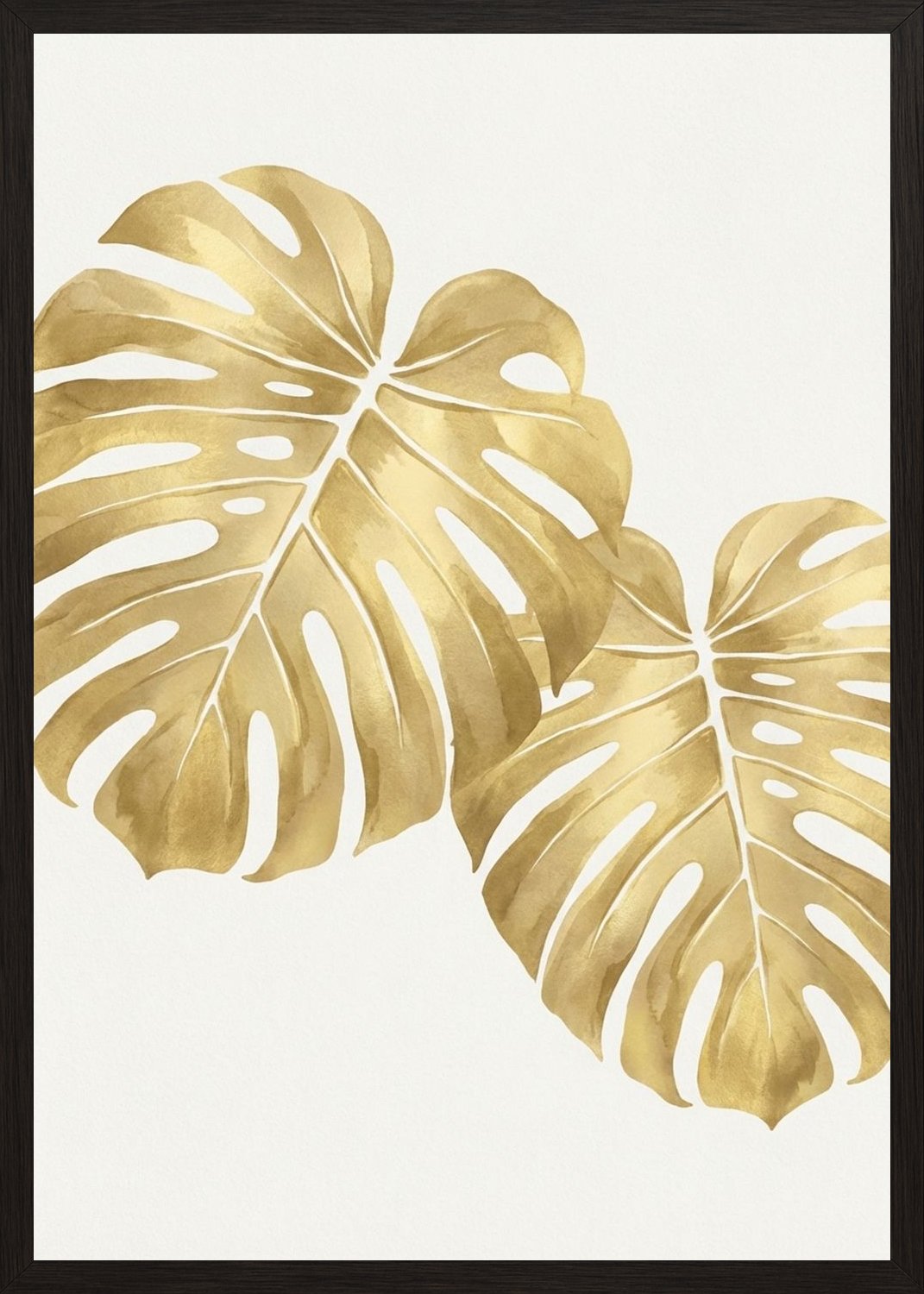 Poster in black frame