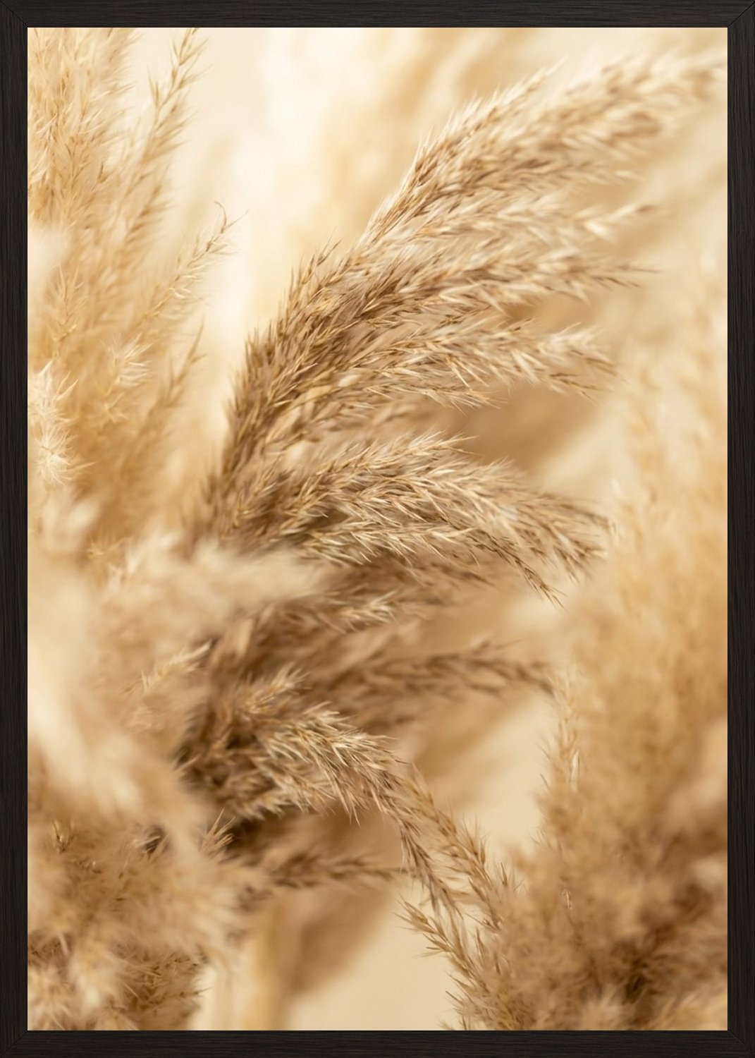 Poster in black frame