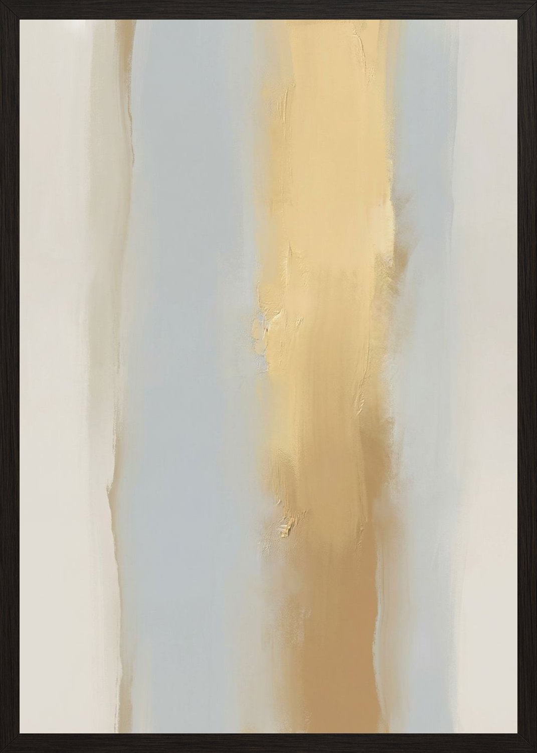 Poster in black frame