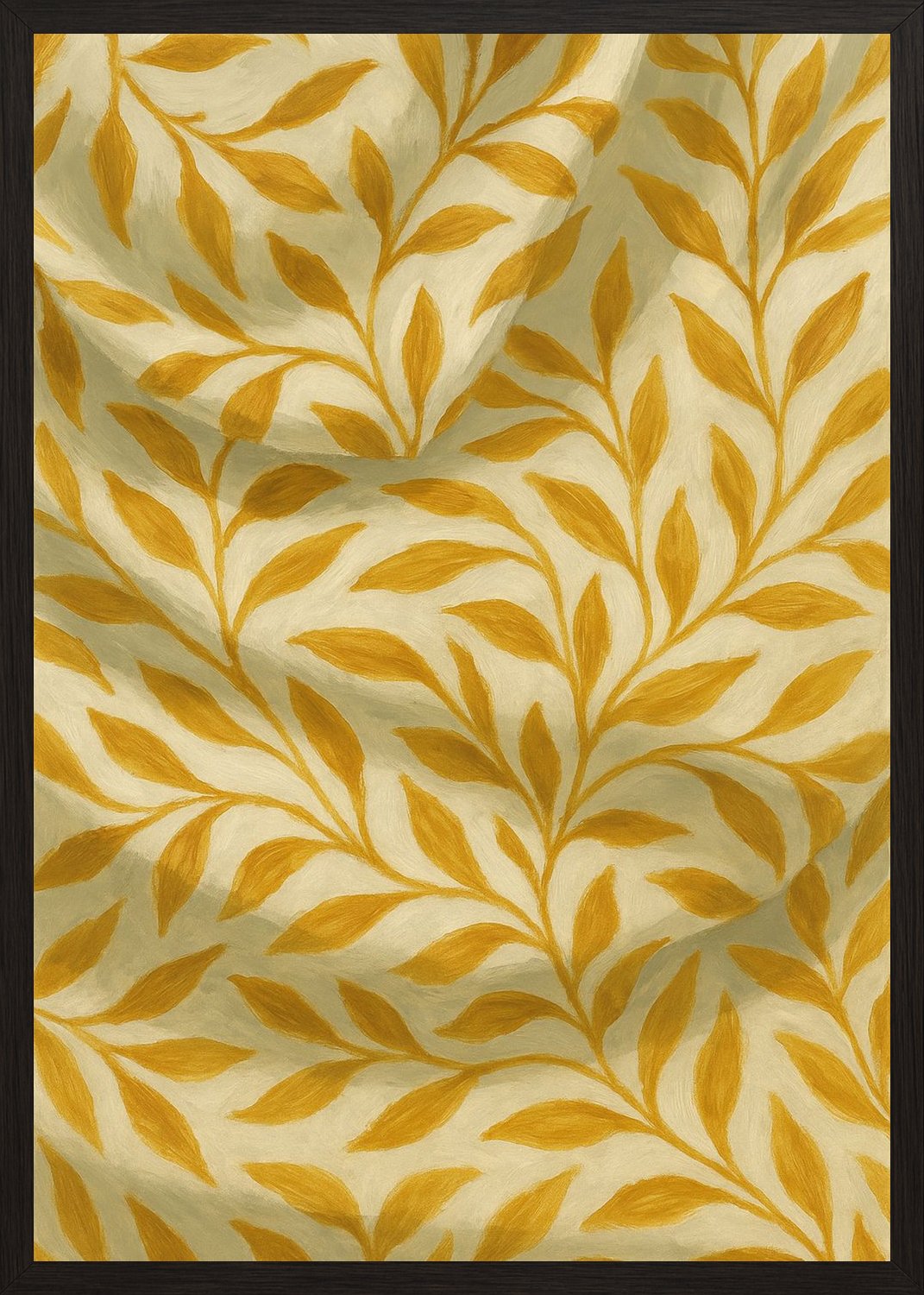 Poster in black frame