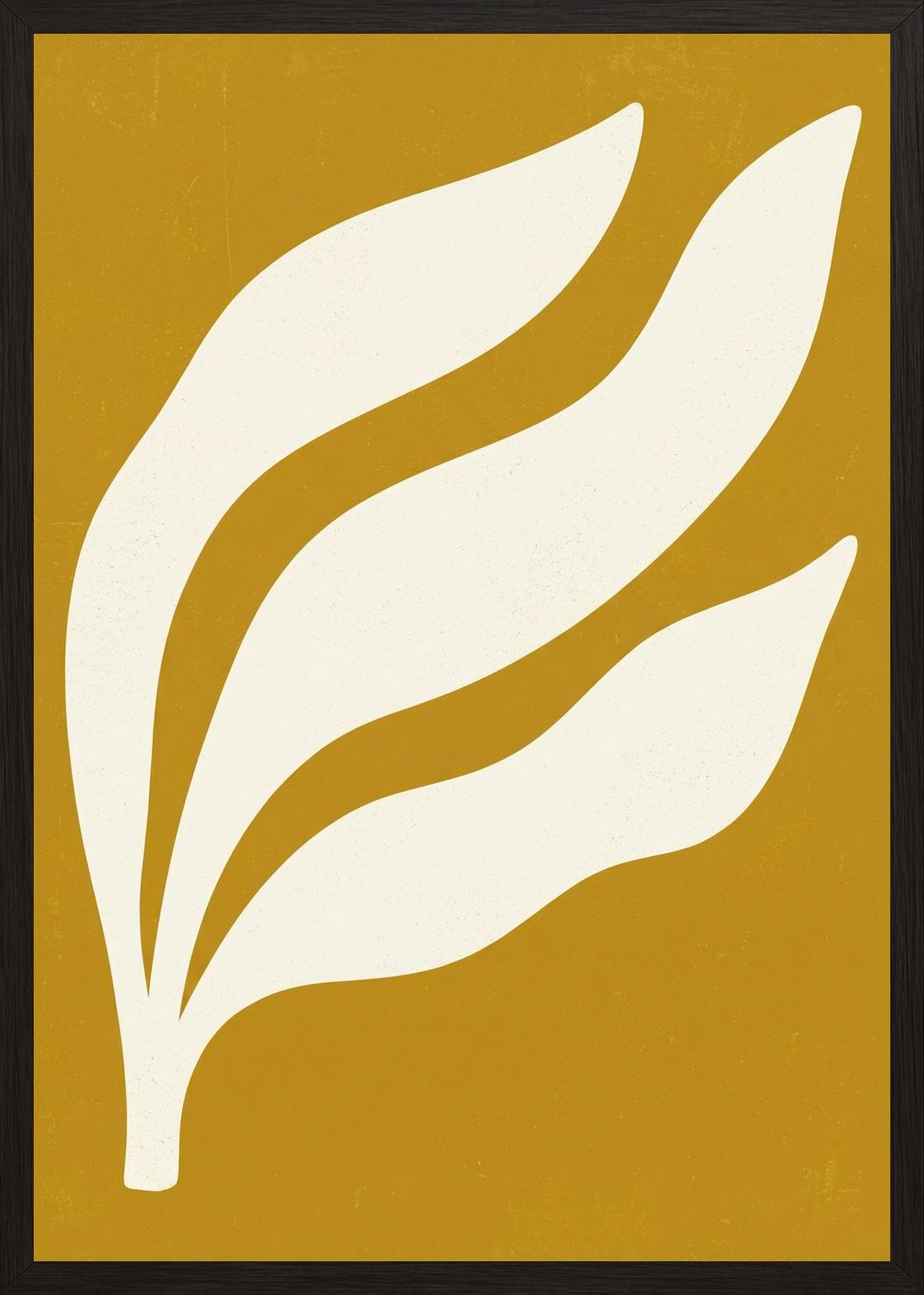 Poster in black frame