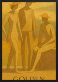 Poster in black frame