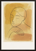Poster in black frame