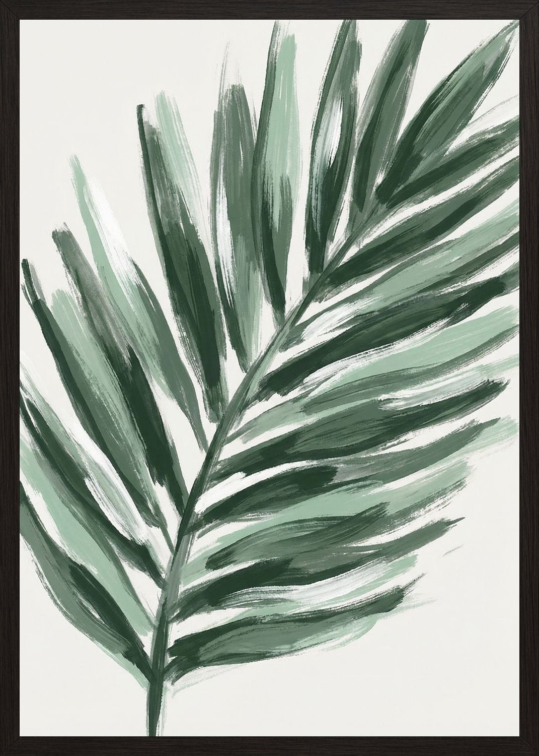 Poster in oak frame