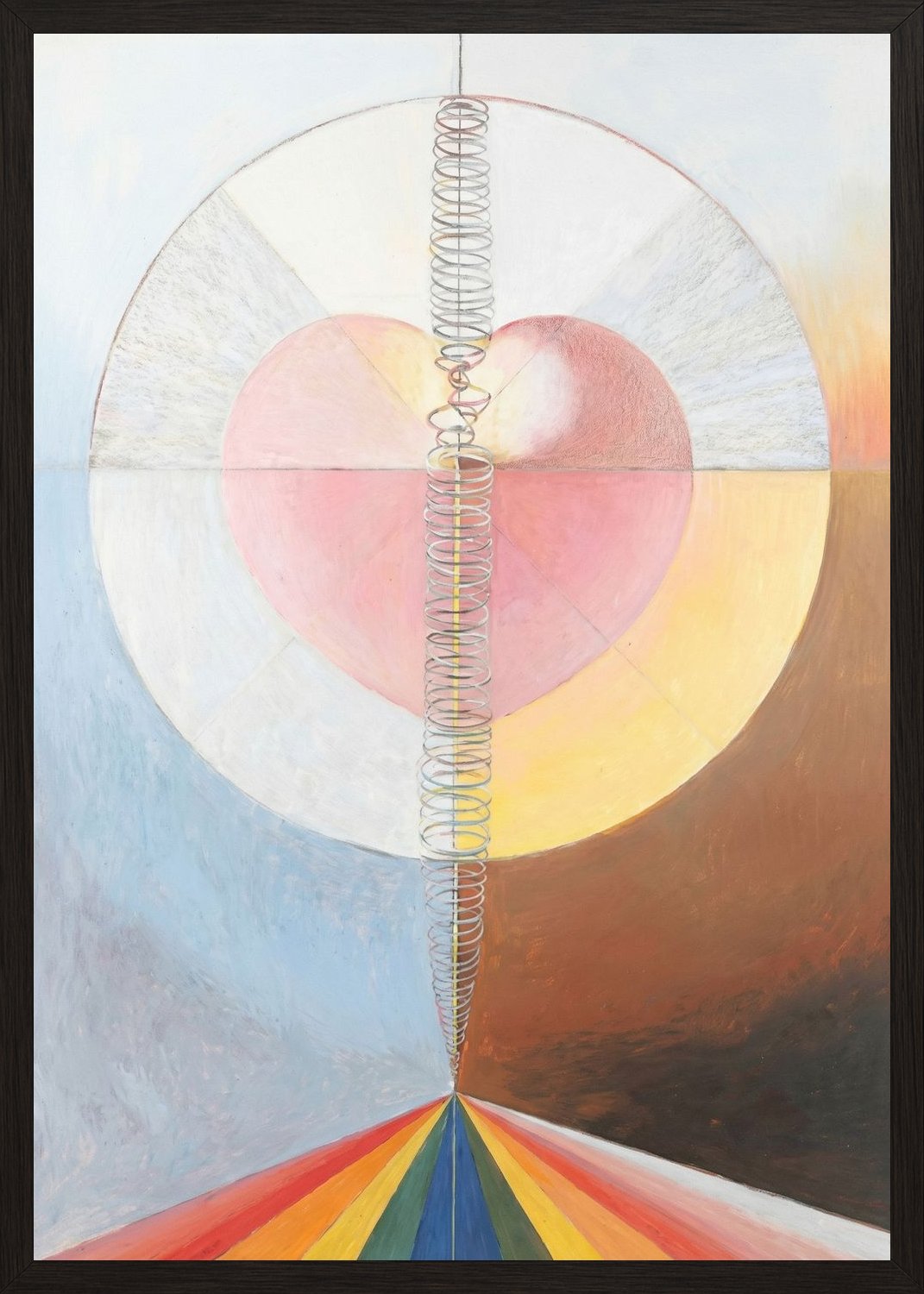 Poster in black frame