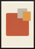 Poster in oak frame