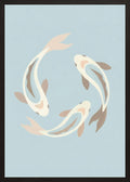 Poster in oak frame