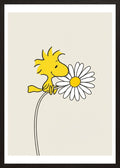 Poster in black frame