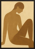 Poster in black frame