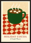 Poster in black frame