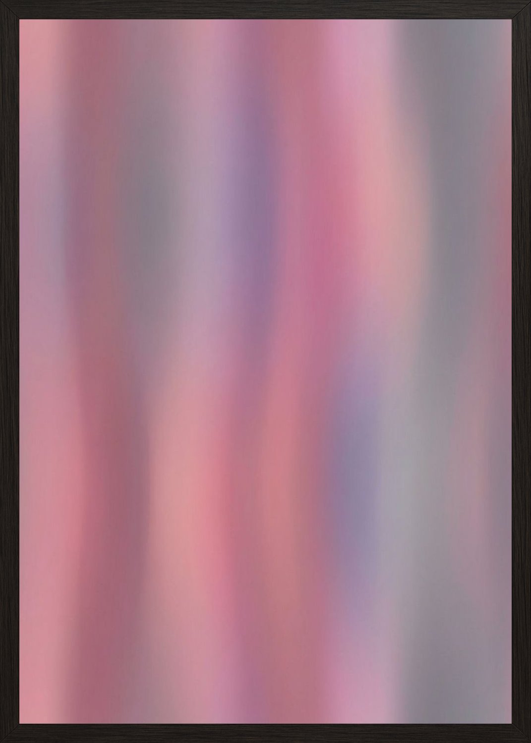 Poster in black frame