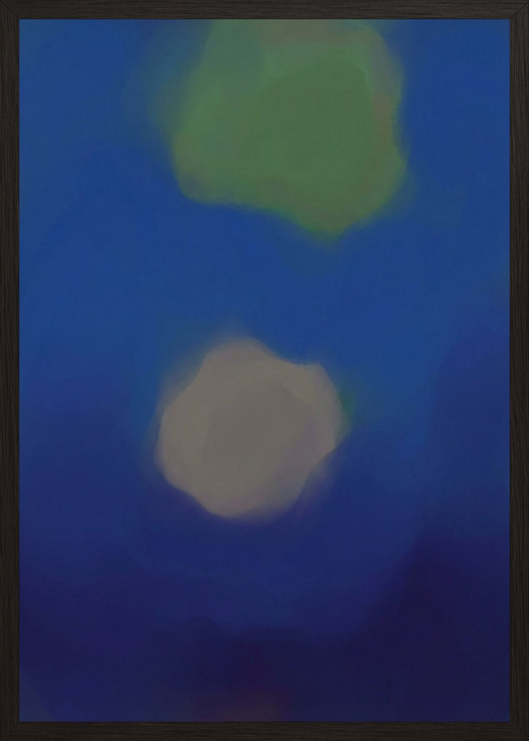 Poster in oak frame