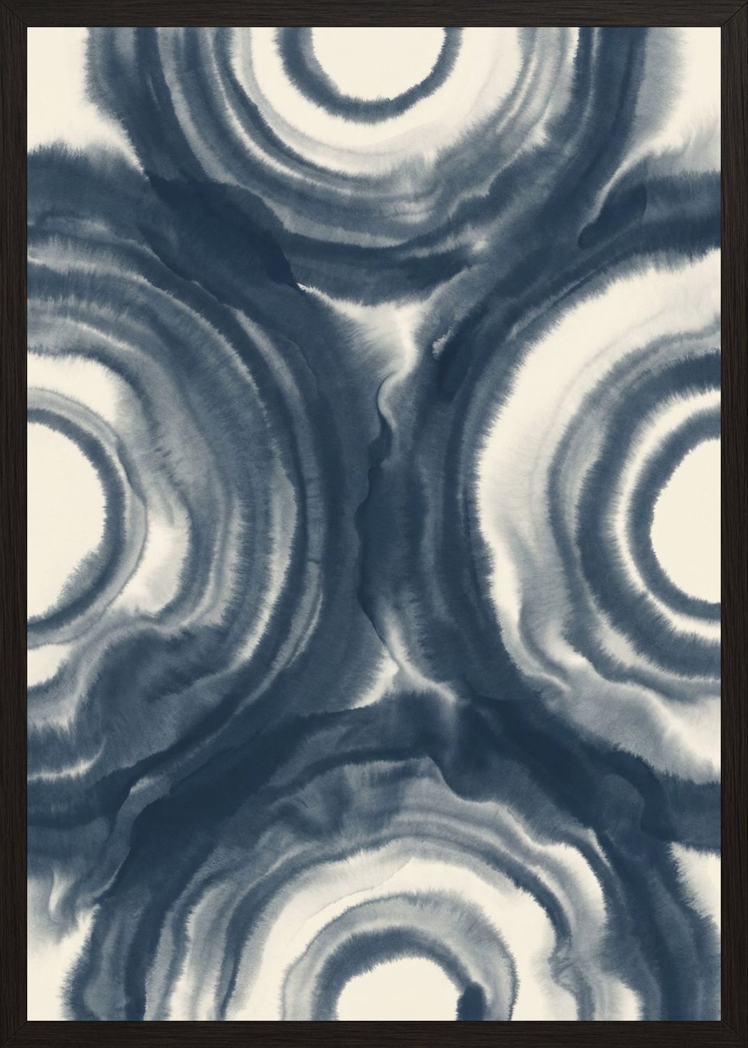 Poster in black frame