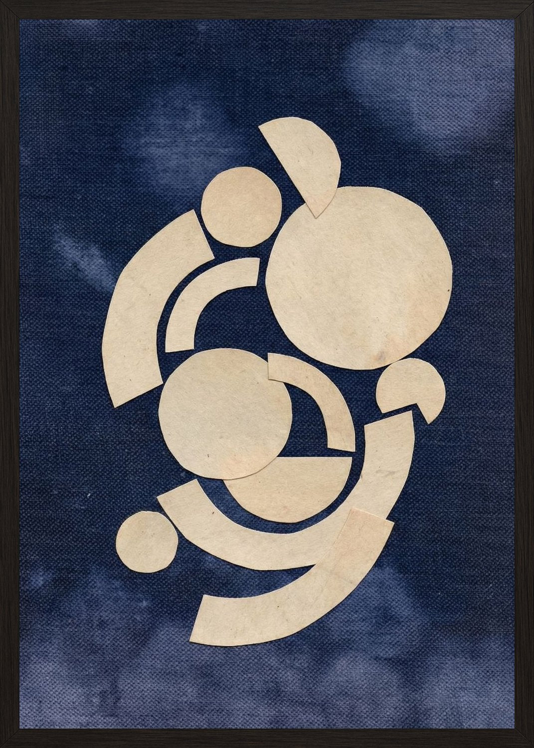 Poster in oak frame