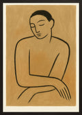 Poster in black frame
