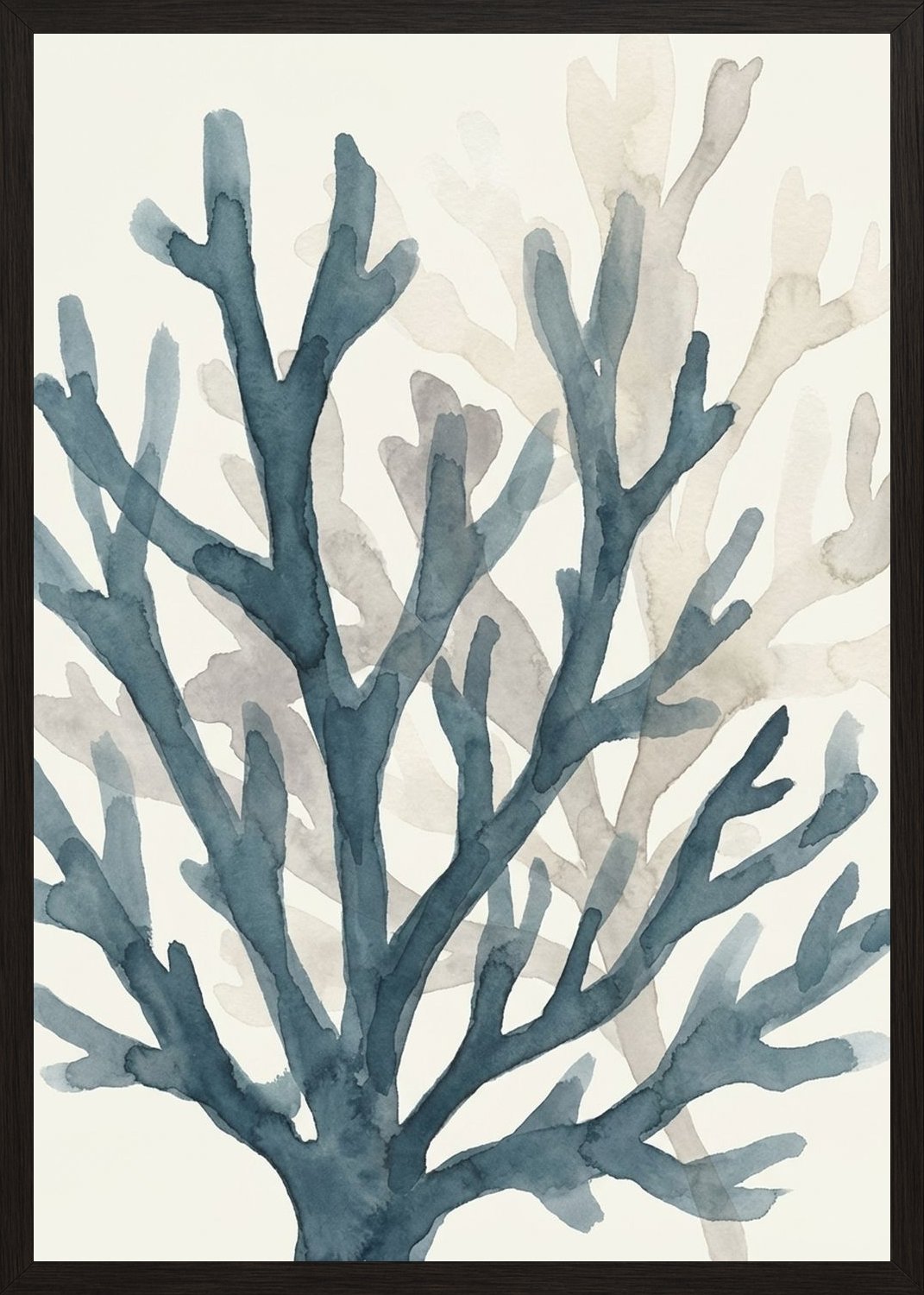 Poster in black frame