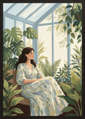 Poster in oak frame