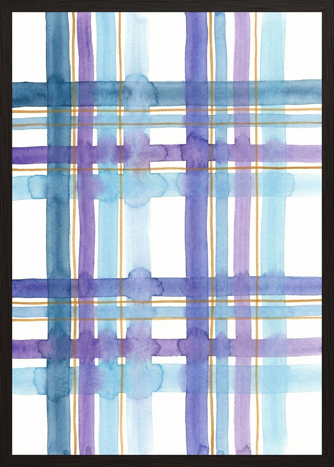Poster in black frame