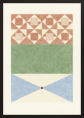 Poster in oak frame