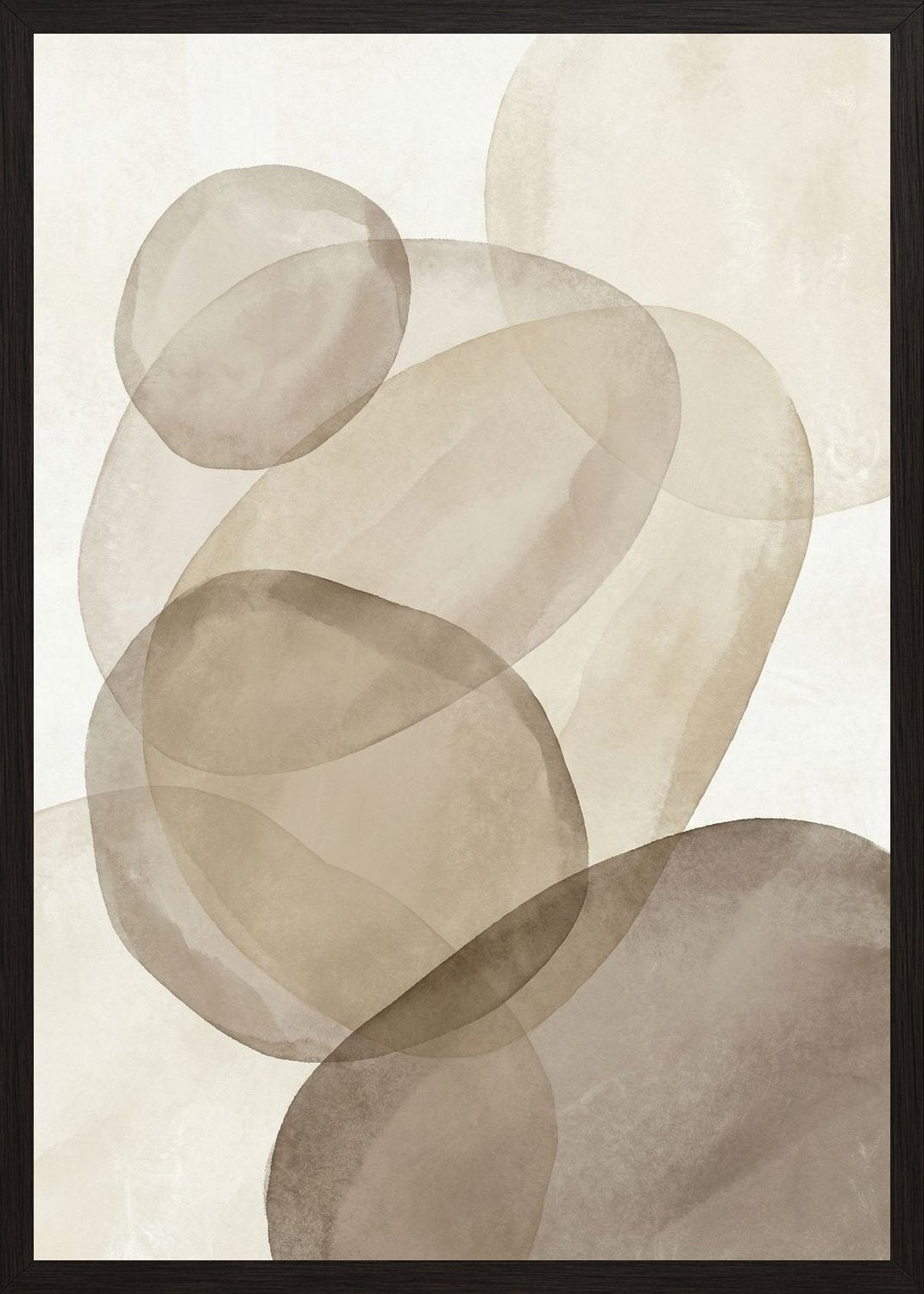 Poster in black frame