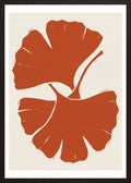 Poster in black frame