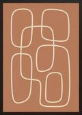 Poster in black frame