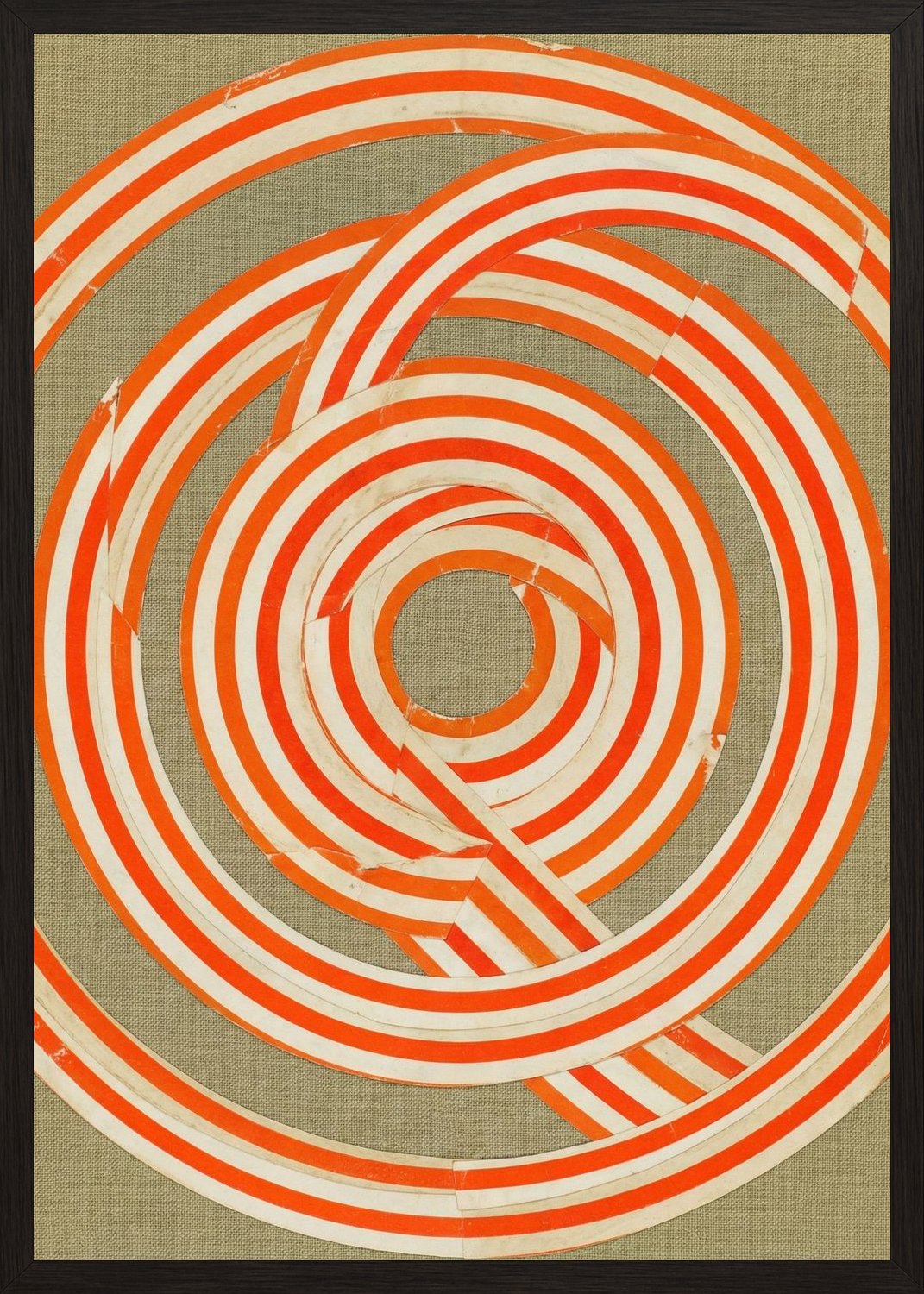 Poster in black frame