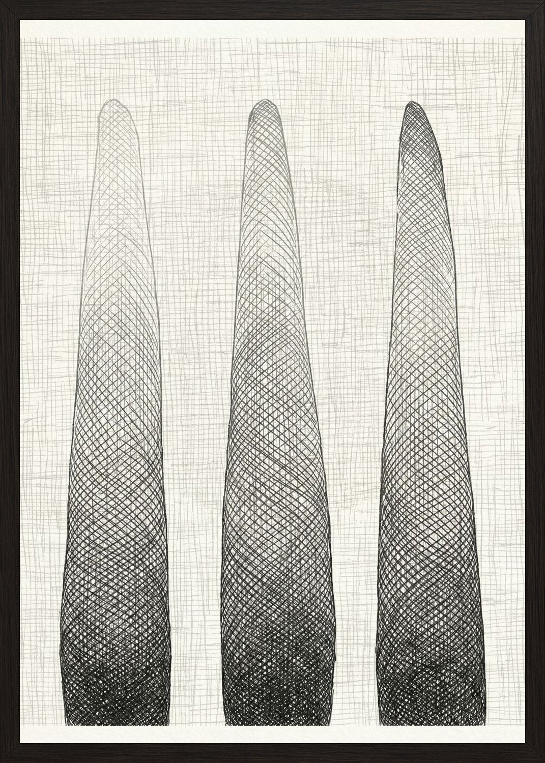 Poster in black frame