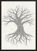 Poster in oak frame