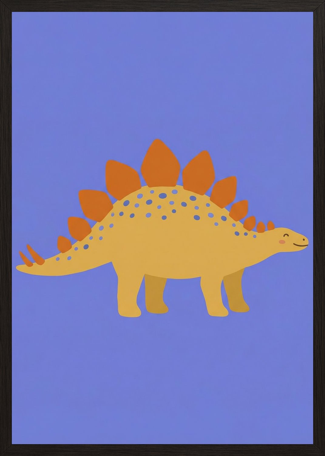 Poster in black frame