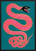 Poster in black frame
