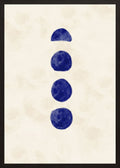 Poster in black frame