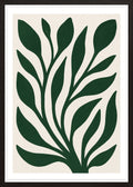 Poster in black frame