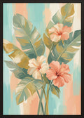 Poster in oak frame
