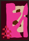 Poster in black frame