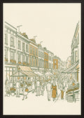 Poster in oak frame