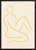 Poster in black frame