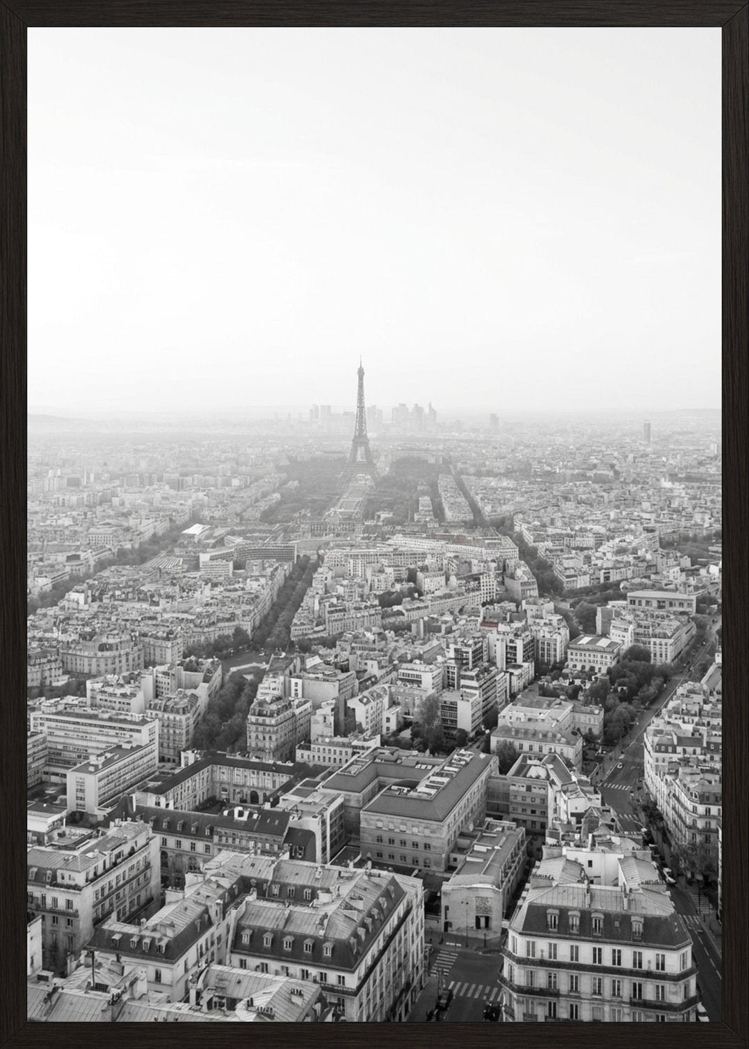 Poster in black frame