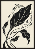 Poster in black frame