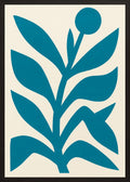 Poster in black frame